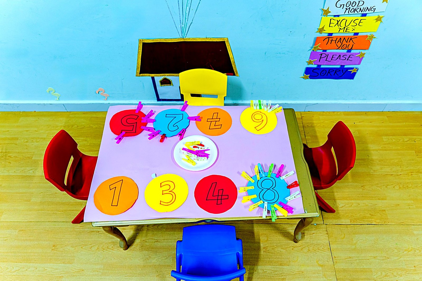 Pre-schoolers FS1 program at Balloon Nursery Sharjah
