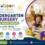 Children learning through play at kindergarten in Al Ghafia Sharjah