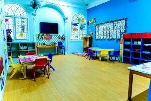 Classroom at Balloon Nursery in Al Ghafia, Al Riqa Suburb, Sharjah